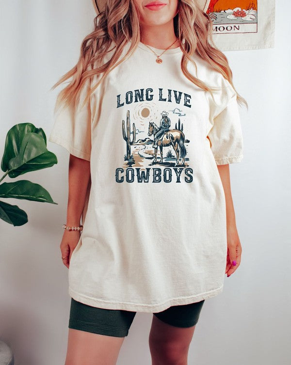 Long Live Cowboys Graphic Tee - Boho Soho