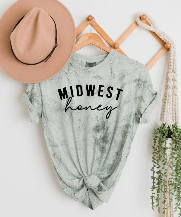 Midwest Honey Comfort Color Tie Dye Tee