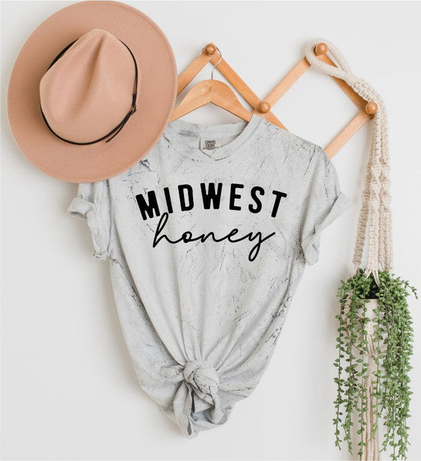 Midwest Honey Comfort Color Tie Dye Tee