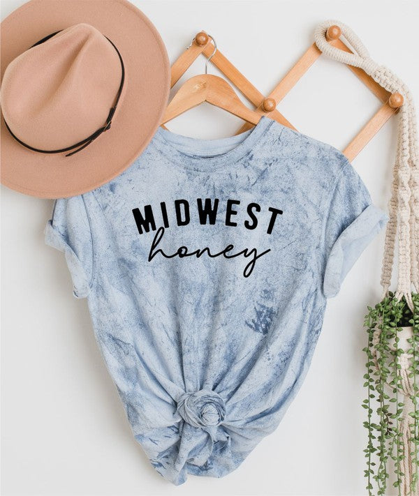 Midwest Honey Comfort Color Tie Dye Tee