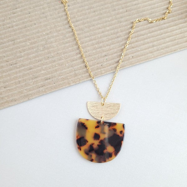 Harper Tortoise Necklace - Boho Soho