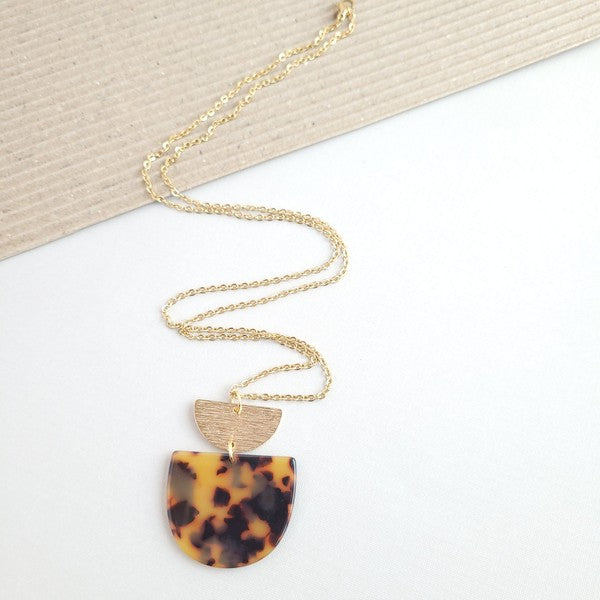 Harper Tortoise Necklace - Boho Soho