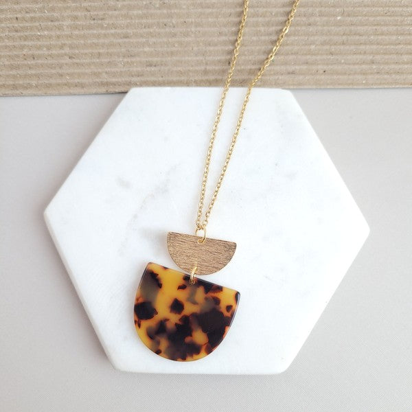 Harper Tortoise Necklace - Boho Soho