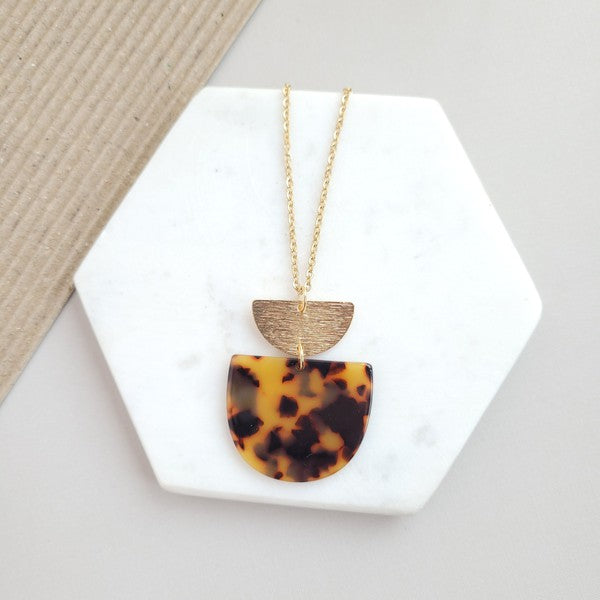 Harper Tortoise Necklace - Boho Soho