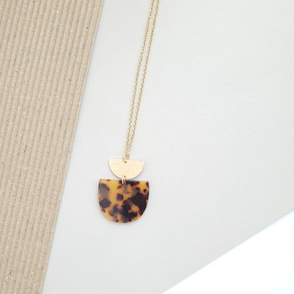 Harper Tortoise Necklace - Boho Soho