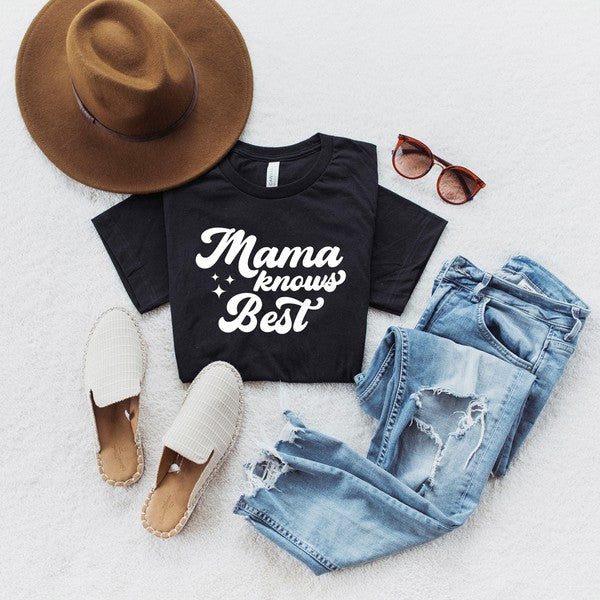 Mama Knows Best Short Sleeve Graphic Tee