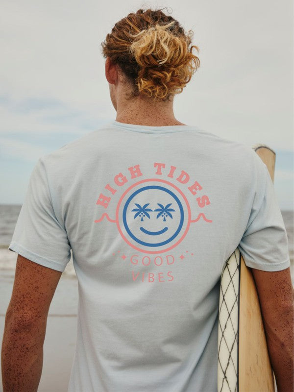 High Tides and Good Vibes Graphic Tee