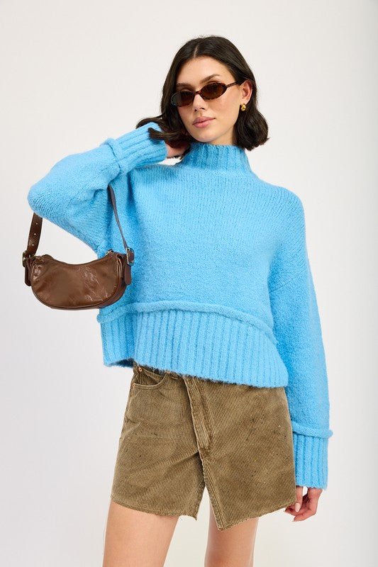 EMORY PARK TURTLE NECK BODY SWEATER