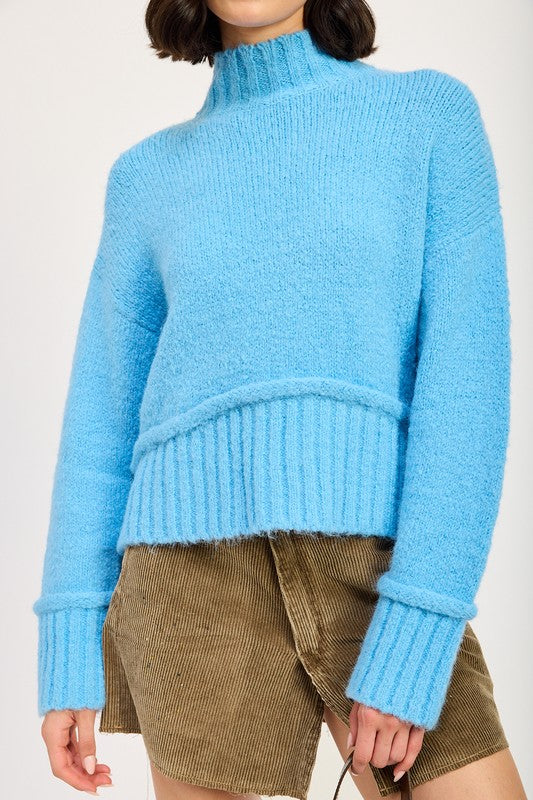 EMORY PARK TURTLE NECK BODY SWEATER