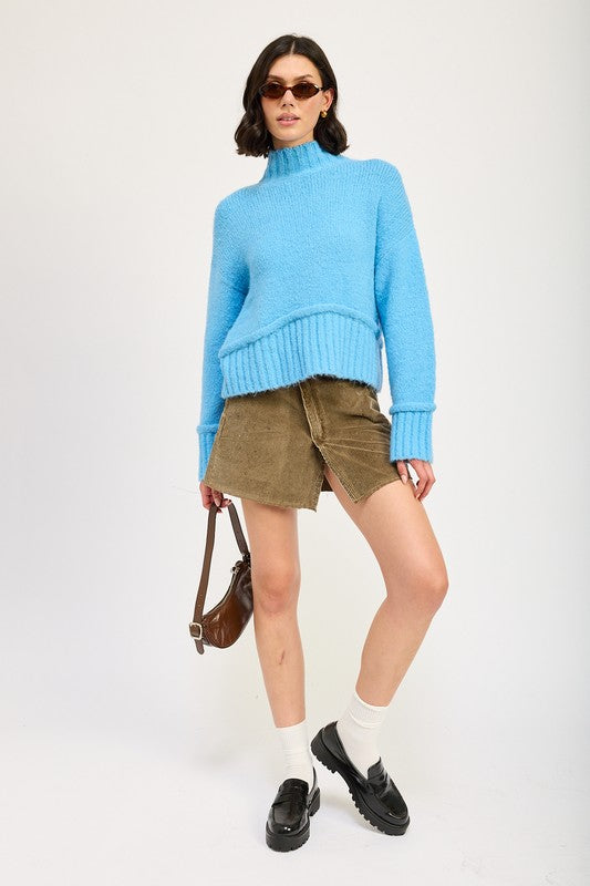 EMORY PARK TURTLE NECK BODY SWEATER