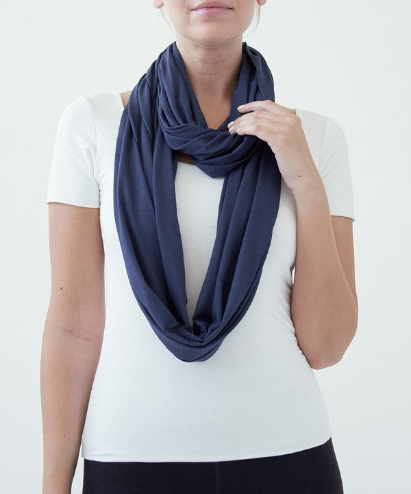 FABINA BAMBOO BLEND INFINITY SCARF