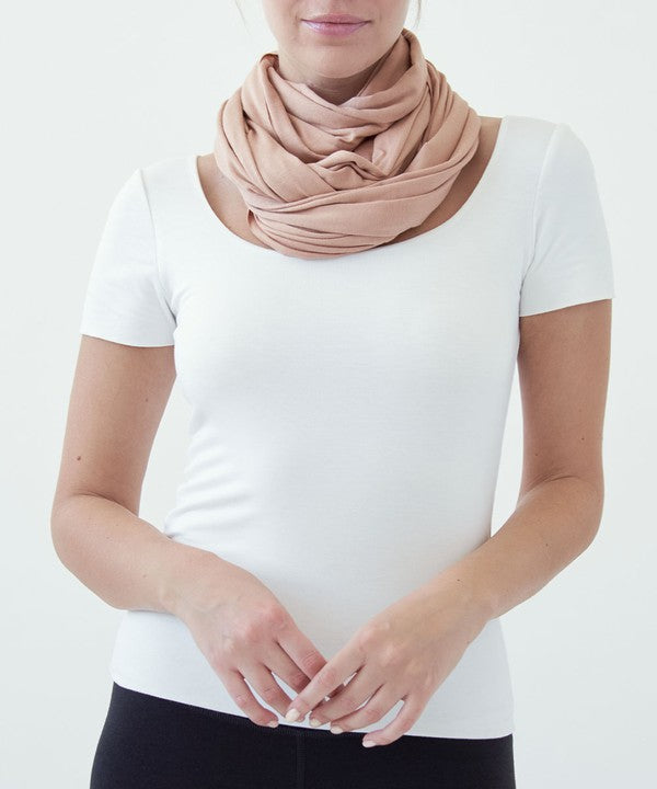 FABINA BAMBOO BLEND INFINITY SCARF