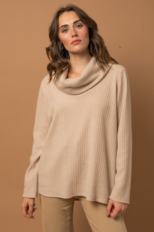 Gilli Long Sleeve Turtle Neck Top