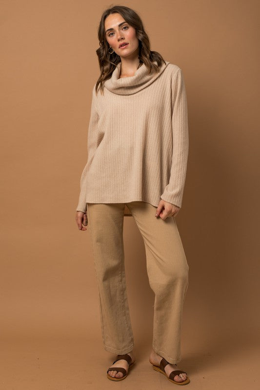 Gilli Long Sleeve Turtle Neck Top