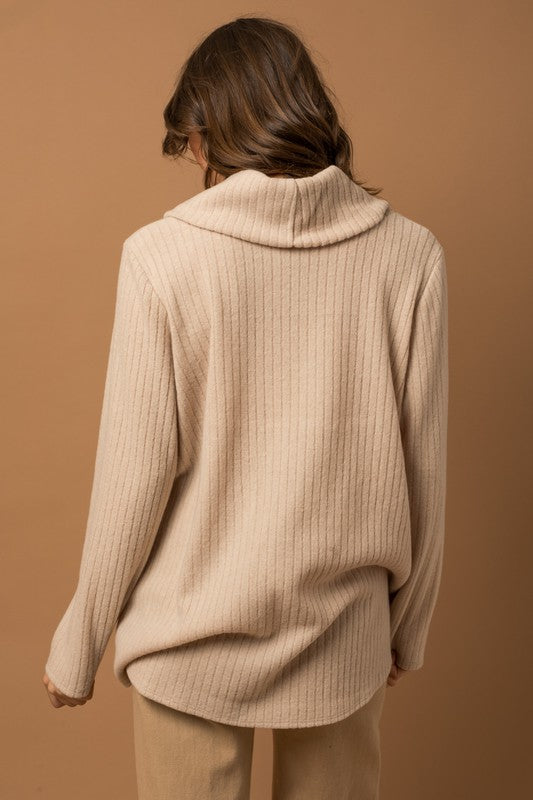 Gilli Long Sleeve Turtle Neck Top