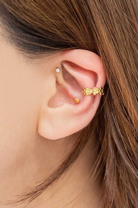 Blossom Ear Cuff Earrings - Boho Soho