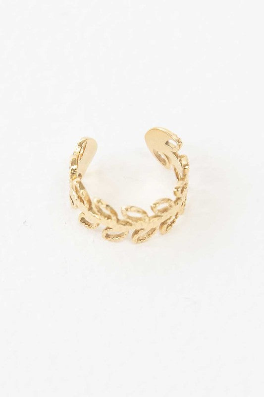 Fern Ear Cuff Earrings - Boho Soho