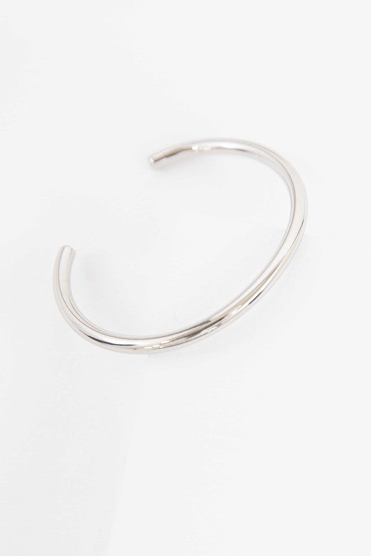 Solid Bar Cuff Bracelet - Boho Soho