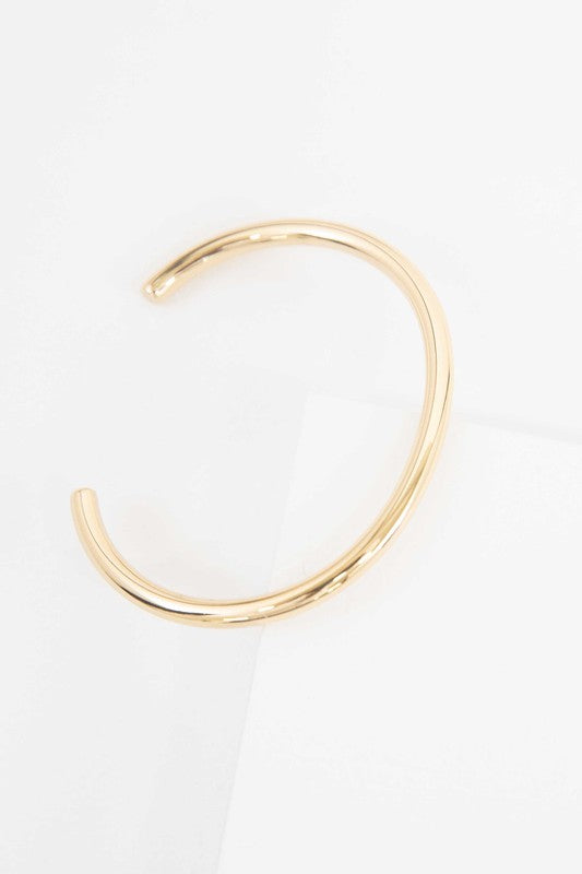 Solid Bar Cuff Bracelet - Boho Soho