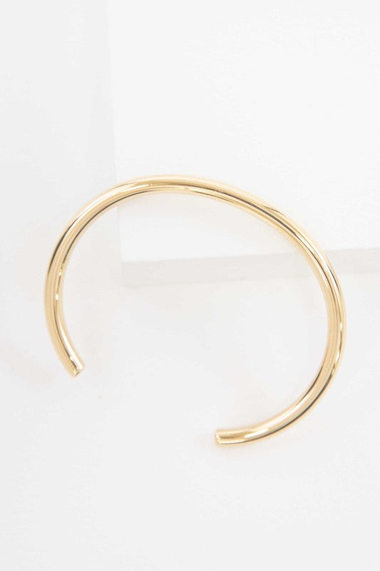 Solid Bar Cuff Bracelet - Boho Soho