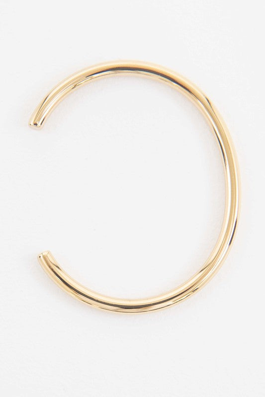 Solid Bar Cuff Bracelet - Boho Soho