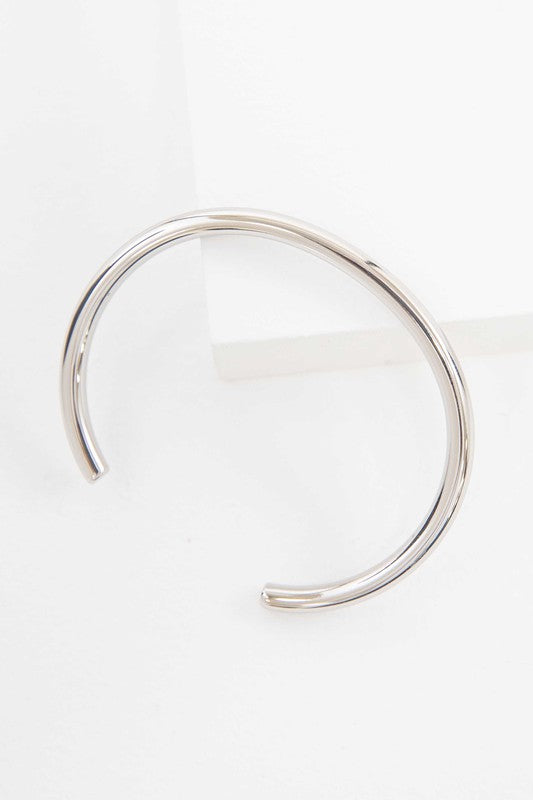 Solid Bar Cuff Bracelet - Boho Soho