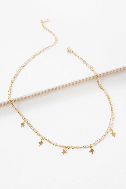 Sparks Layered Necklace - Boho Soho