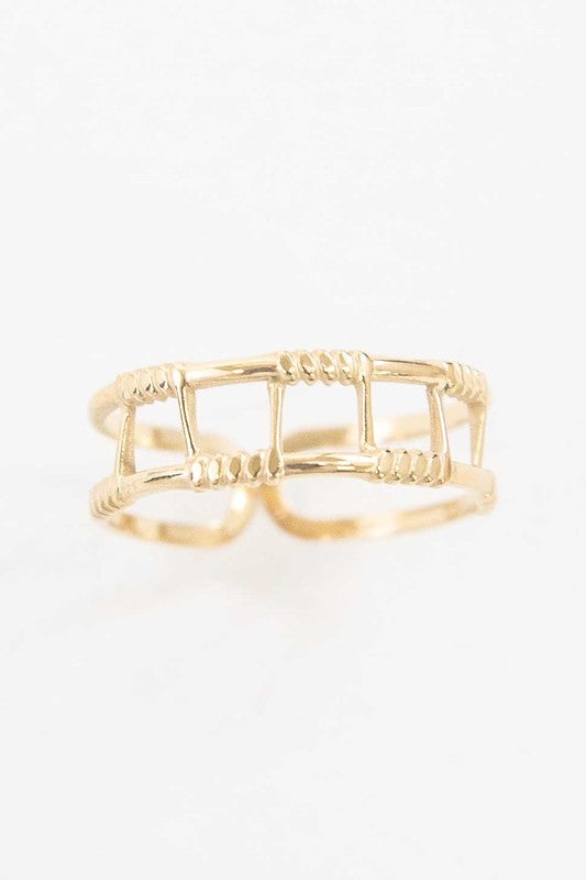 Wired Adjustable Ring - Boho Soho