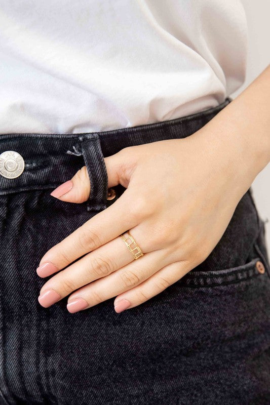 Wired Adjustable Ring - Boho Soho