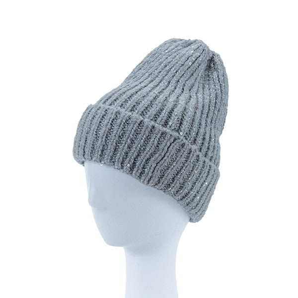 Sequin KNITTED BEANIE