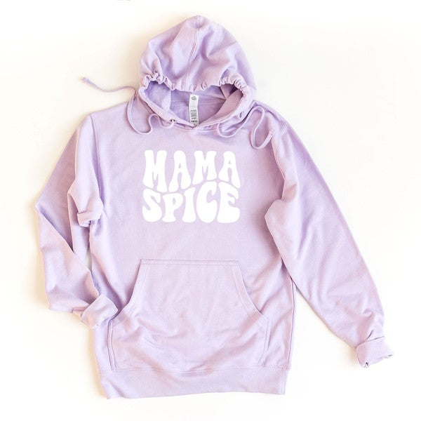 Mama Spice Wavy Graphic Hoodie - Boho Soho