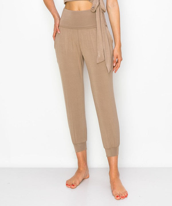 FABINA ORGANIC BAMBOO YOGA JOGGER