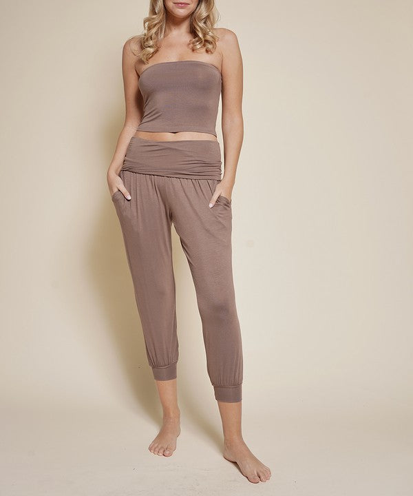 FABINA ORGANIC BAMBOO YOGA JOGGER