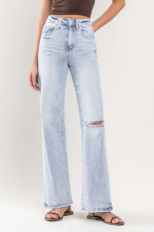 Vervet by Flying Monkey 90’s Vintage Super High Rise Flare Jeans