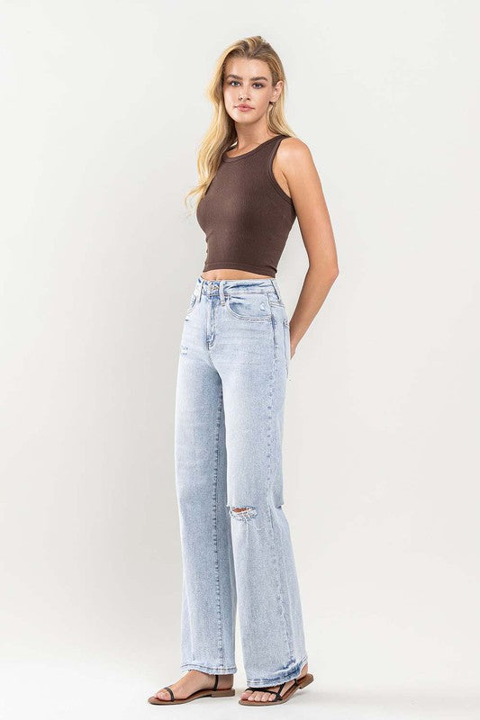 Vervet by Flying Monkey 90’s Vintage Super High Rise Flare Jeans