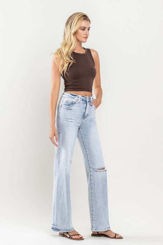 Vervet by Flying Monkey 90’s Vintage Super High Rise Flare Jeans