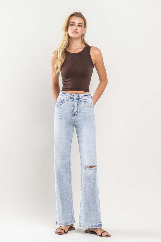 Vervet by Flying Monkey 90’s Vintage Super High Rise Flare Jeans