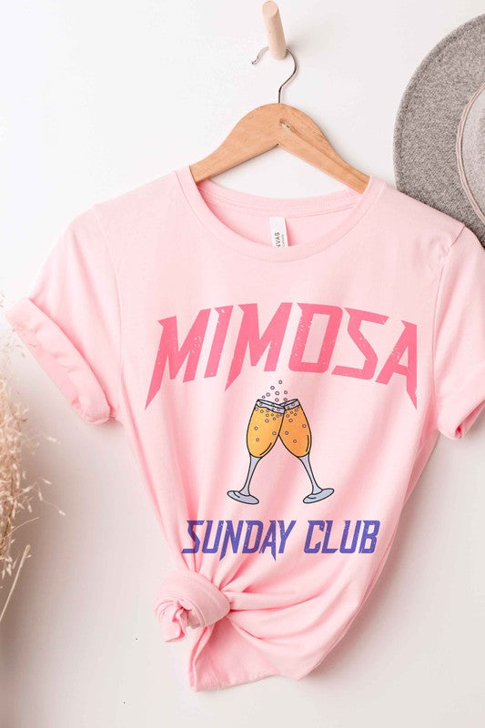 MIMOSA SUNDAY CLUB GRAPHIC TEE