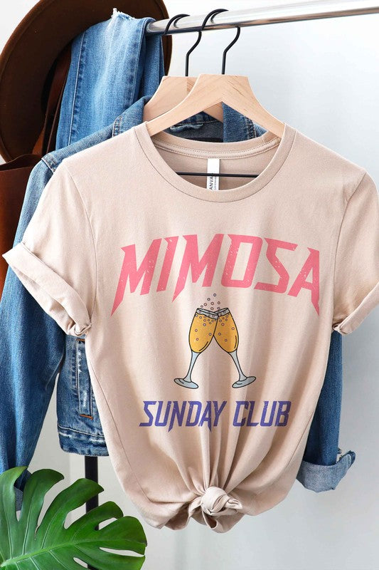 MIMOSA SUNDAY CLUB GRAPHIC TEE