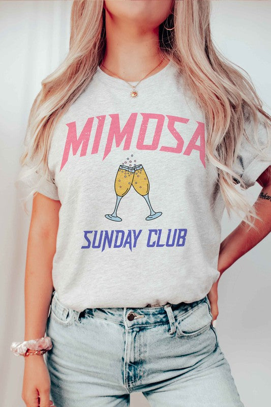 MIMOSA SUNDAY CLUB GRAPHIC TEE