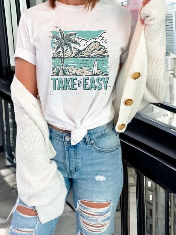 Take it Easy Surf Boutique Tee