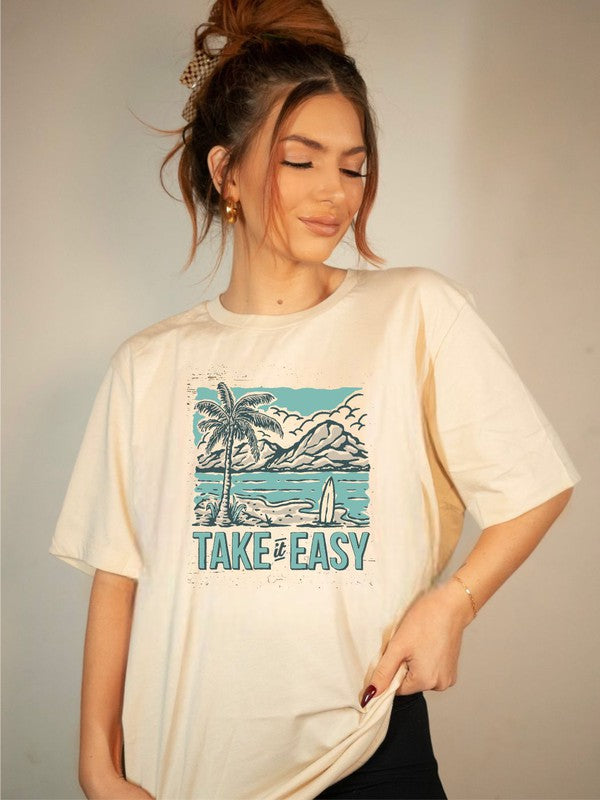 Take it Easy Surf Boutique Tee