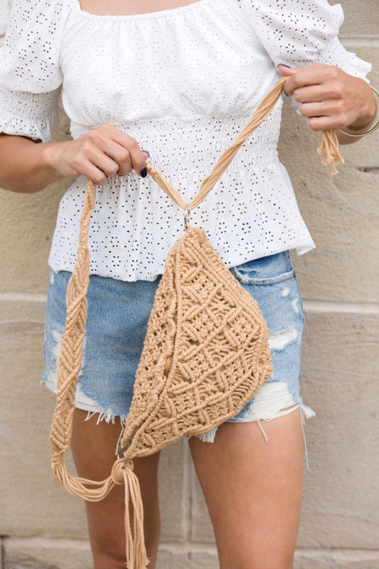 Macrame Sling Bag