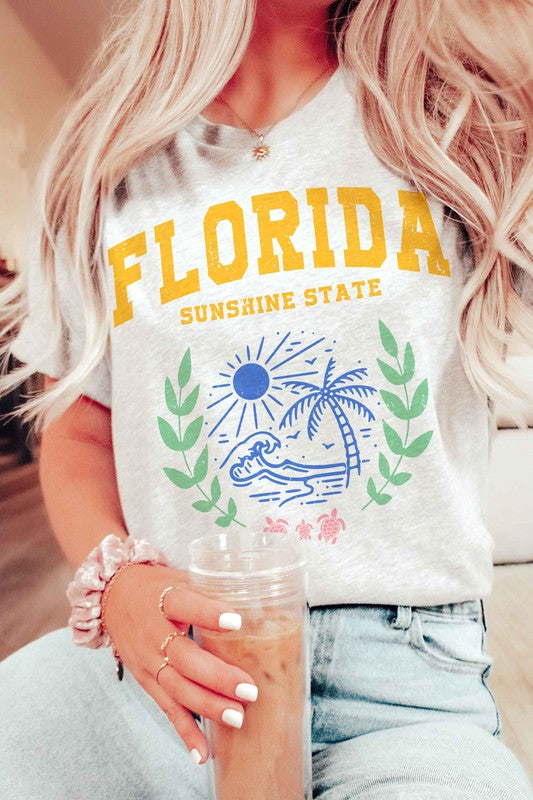 FLORIDA SUNSHINE STATE GRAPHIC TEE