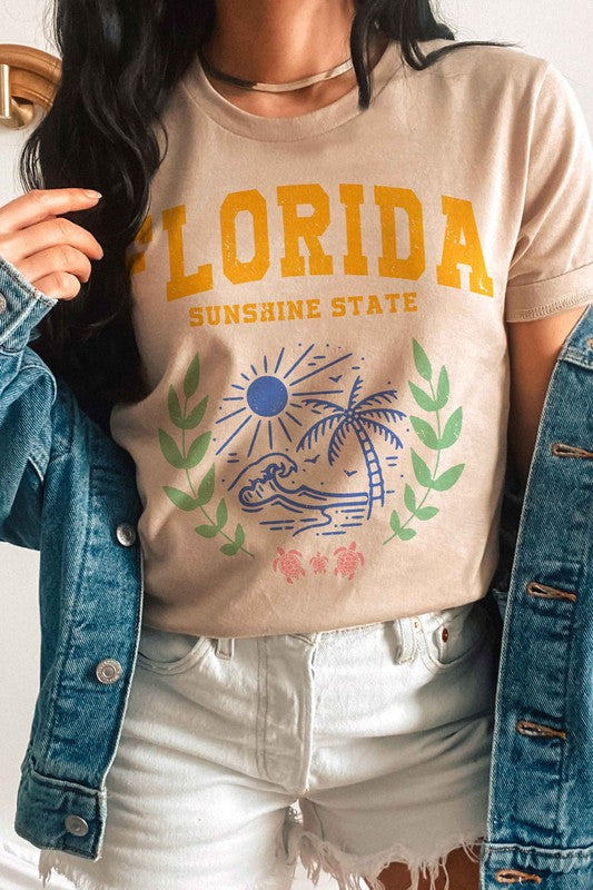 FLORIDA SUNSHINE STATE GRAPHIC TEE