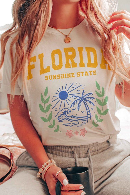 FLORIDA SUNSHINE STATE GRAPHIC TEE