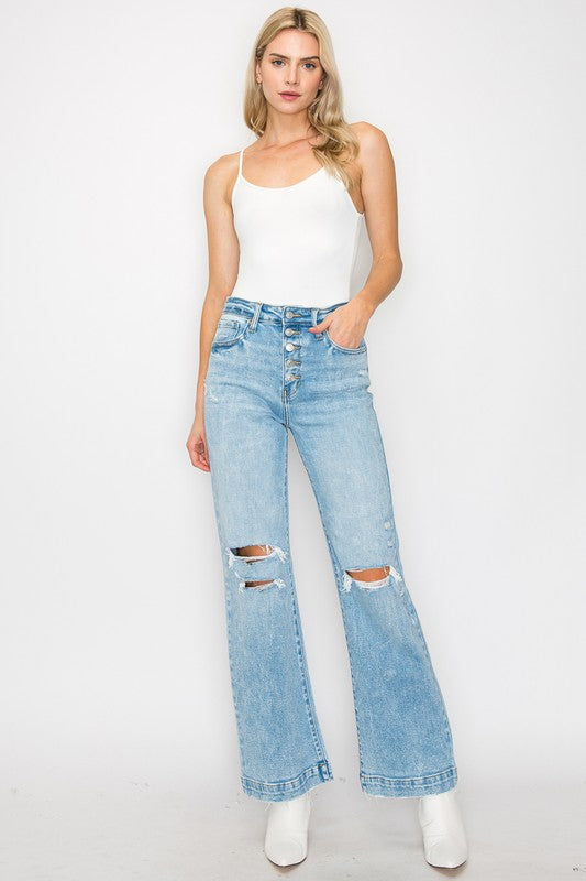 ARTEMIS VINTAGE 90'S VINTAGE STRETCH WIDE JEANS