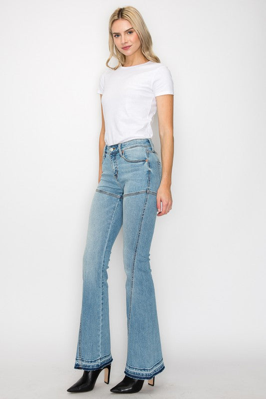 ARTEMIS VINTAGE HIGH RISE SKINNY FLARE