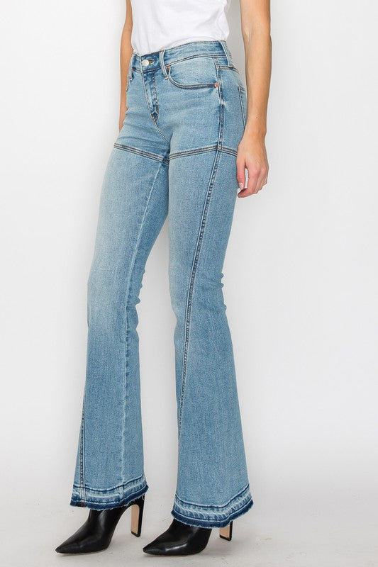 ARTEMIS VINTAGE HIGH RISE SKINNY FLARE