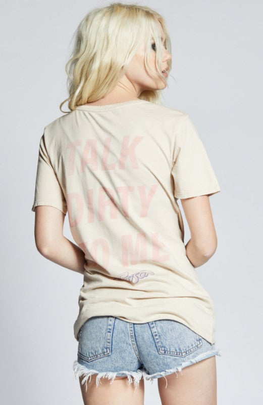 Recycled Karma Poison Talk Dirty to Me Boyfriend Tee